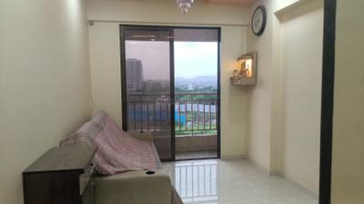 Living Room Image of 615 Sq.ft 1 BHK Apartment / Flat for sale in Sai Satyam Homes, Kalyan West Kalyan for Rs. 4300000