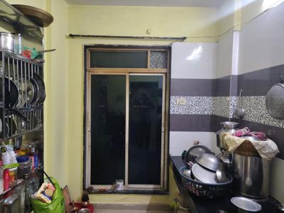Kitchen Image of 480 Sq.ft 1 BHK Apartment / Flat for rent in Unique Greens, Kasarvadavali Thane for Rs. 17806