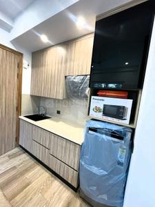 Kitchen Image of 875 Sq.ft 1 BHK Builder Floor for rent in Sector 14 Gurgaon for Rs. 25000