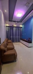 Hall Image of 550 Sq.ft 1 BHK Apartment / Flat for rent in Solitaire Heights, Malad West Mumbai for Rs. 40000