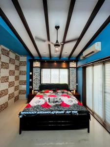 Bedroom Image of 2000 Sq.ft 3.5 BHK Independent House for rent in Nangargaon Lonavala for Rs. 55000