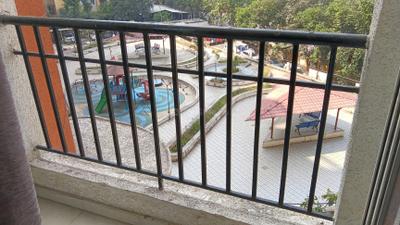 Balcony Image of 1100 Sq.ft 2 BHK Apartment / Flat for rent in Rutu Riverview Classic, Kalyan West Kalyan for Rs. 22500
