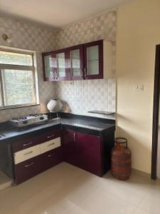 Kitchen Image of 594 Sq.ft 1 BHK Apartment / Flat for sale in Blue Carnation, Hadapsar Pune for Rs. 4000000