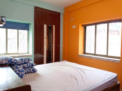 Bedroom Image of 1500 Sq.ft 3 BHK Apartment / Flat for rent in Haltu Kolkata for Rs. 26000