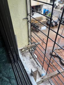 Balcony Image of 525 Sq.ft 1 BHK Apartment / Flat for rent in Virat Tower, Kalwa Thane for Rs. 25000