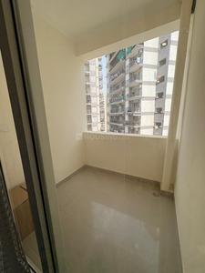Balcony Image of 550 Sq.ft 1 BHK Apartment / Flat for rent in The Antriksh Kanball 3G, Sector 77 Noida for Rs. 27000