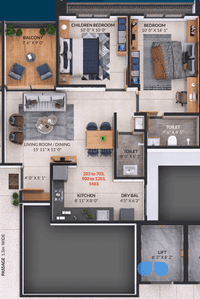 2 BHK Flat