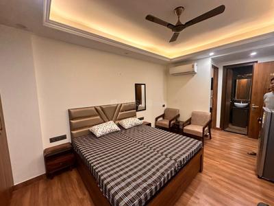 Bedroom Image of 500 Sq.ft 1 RK Independent House for rent in Sector 56 Gurgaon for Rs. 25000