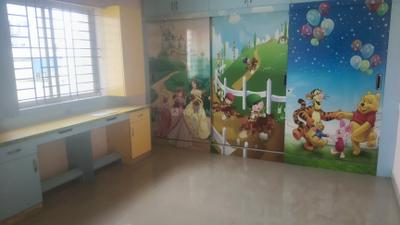 Bedroom Image of 1800 Sq.ft 3 BHK Builder Floor for rent in Annapurneshwari Nagar Bengaluru for Rs. 30000