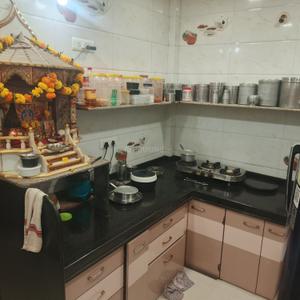 Kitchen Image of 600 Sq.ft 1 BHK Independent House for rent in Ulhasnagar Thane for Rs. 10000