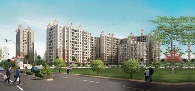 Image of 1408 Sq.ft 3 BHK Apartment / Flat for sale in Ceratec Presidential Towers, Ravet, Pune for Rs. 11000000