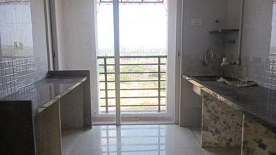 Kitchen Image of 665 Sq.ft 1 BHK Apartment / Flat for sale in Gurukrupa Gurukrupa Guru Atman, Kalyan West Kalyan for Rs. 4500000