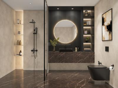 Bathroom Image of 1388 Sq.ft 2 BHK Apartment / Flat for sale in BJB Nagar Bhubaneswar for Rs. 9000000