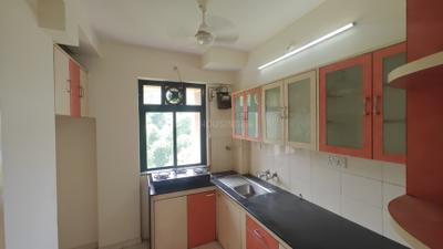 Kitchen Image of 600 Sq.ft 1 BHK Apartment / Flat for rent in Hiranandani Canosa, Hiranandani Estate Thane for Rs. 30000