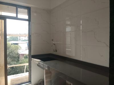 Kitchen Image of 550 Sq.ft 1 BHK Apartment / Flat for sale in Om Unnati, Taloja Navi Mumbai for Rs. 3200000