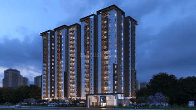 Image of 1325 Sq.ft 2 BHK Apartment / Flat for sale in Aparna Cyber Shine, Osman Nagar, Hyderabad for Rs. 11000000