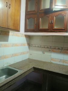 Kitchen Image of 500 Sq.ft 1 BHK Studio for rent in Munirka New Delhi for Rs. 16000