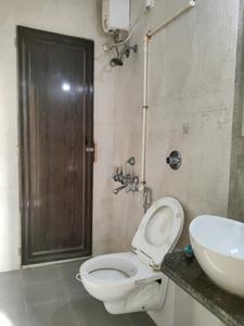Common Bathroom Image of 720 Sq.ft 1.5 BHK Apartment / Flat for rent in Kasarvadavali Thane for Rs. 23000