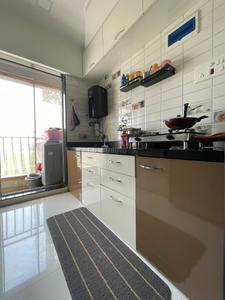 Kitchen Image of 680 Sq.ft 1 BHK Apartment / Flat for sale in Classic Residency, Vasai West Vasai for Rs. 5000000