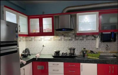 Kitchen Image of 1750 Sq.ft 3 BHK Apartment / Flat for rent in Maitripuram Gorakhpur for Rs. 20000