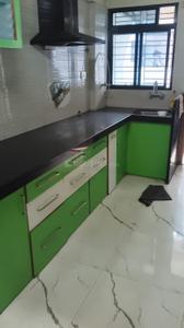 Kitchen Image of 1100 Sq.ft 2 BHK Apartment / Flat for rent in Abhijit Jayanti Mansion 9, Somalwada Nagpur for Rs. 21000
