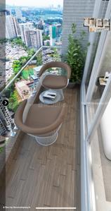 Balcony Image of 680 Sq.ft 2 BHK Apartment / Flat for sale in Sayba Samriddhi, Chembur Mumbai for Rs. 18000000