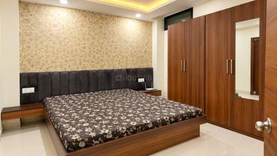 Bedroom Image of 450 Sq.ft 1 BHK Apartment / Flat for rent in Mahalakshmi Nagar Indore for Rs. 18000