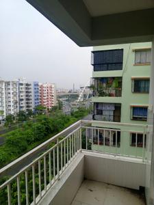 Balcony Image of 1400 Sq.ft 3 BHK Apartment / Flat for sale in New Town Kolkata for Rs. 15000000