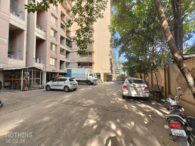 Image of 1087 Sq.ft 2 BHK Apartment / Flat for rent in HPC Sai Crown Imperial, Thergaon, Pune for Rs. 22000