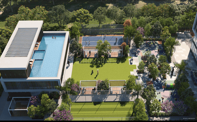 Image of 1089 Sq.ft 2 BHK Apartment / Flat for sale in Sankla West World, Punawale, Pune for Rs. 8000000