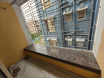 Balcony Image of 900 Sq.ft 2 BHK Apartment / Flat for sale in New Town Kolkata for Rs. 7990000