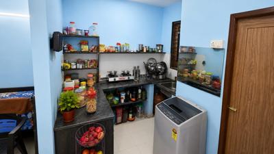 Kitchen Image of 480 Sq.ft 2 BHK Apartment / Flat for sale in Shapoorji Pallonji Shukhobrishti, New Town Kolkata for Rs. 4200000