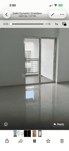 Living Room Image of 835 Sq.ft 2 BHK Apartment / Flat for sale in Dynamic Grandeur, Undri Pune for Rs. 5500000