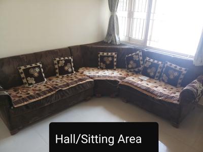 Living Room Image of 1000 Sq.ft 2 BHK Apartment / Flat for rent in Naranpura Ahmedabad for Rs. 22000