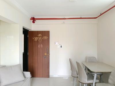 Living Room Image of 434 Sq.ft 1 BHK Apartment / Flat for rent in Raunak Bliss Phase A A3, Kasarvadavali Thane for Rs. 27565