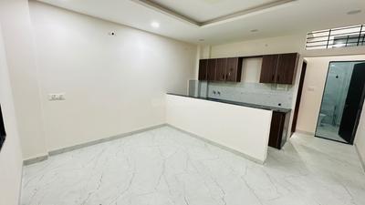Kitchen Image of 1500 Sq.ft 2 BHK Builder Floor for rent in Vishnu Puri Colony Indore for Rs. 20000