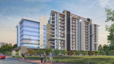 Image of 1053 Sq.ft 2 BHK Apartment / Flat for sale in Prithvi Paradise A And B WIng, Tathawade, Pune for Rs. 7100000