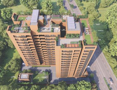 Image of 1800 Sq.ft 3 BHK Apartment / Flat for sale in Harvi Helenium, South Bopal, Ahmedabad for Rs. 8500000