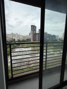 Balcony Image of 800 Sq.ft 2 BHK Apartment / Flat for rent in Risland The Icon, Thane West Thane for Rs. 42000