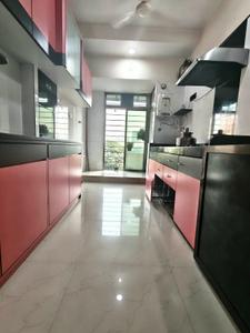 Kitchen Image of 975 Sq.ft 2 BHK Apartment / Flat for rent in Raj Heritage Tower, Dahisar West Mumbai for Rs. 52000