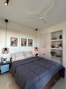 Bedroom Image of 1700 Sq.ft 3 BHK Apartment / Flat for rent in Deep Deep Akash Elite, Sadguru Nagar Nashik for Rs. 30000