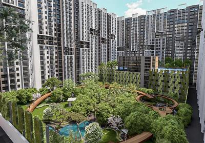 Balcony Image of 1124 Sq.ft 2 BHK Apartment / Flat for sale in Kohinoor Central Park Phase 1, Maan Pune for Rs. 8300000