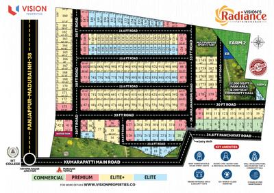 Image of 1200 Sq.ft Residential Plot / Land for sale in Panjappur, Tiruchirappalli for Rs. 1560000