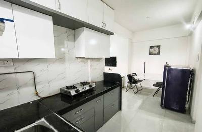 Kitchen Image of Rajgad  Apartment - Wakad in Wakad, Pune
