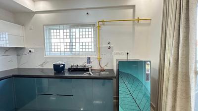 Kitchen Image of 650 Sq.ft 1 BHK Apartment / Flat for rent in Brookefield Bengaluru for Rs. 34000
