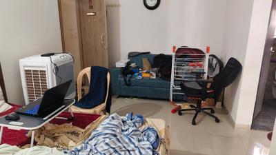 Bedroom Image of 320 Sq.ft 1 RK Apartment / Flat for rent in Nyati Elysia, Kharadi Pune for Rs. 24000