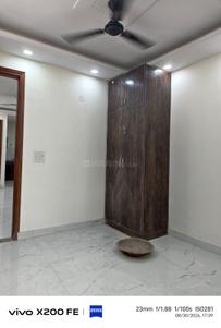 Bedroom Image of 700 Sq.ft 1 BHK Builder Floor for rent in Partik Panchsheel Vihar, Khirki Extension New Delhi for Rs. 18000