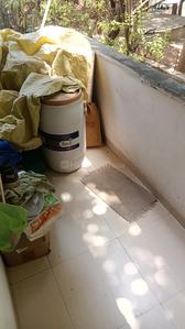 Balcony Image of 1350 Sq.ft 3 BHK Apartment / Flat for rent in Indira Nagar Nashik for Rs. 17000