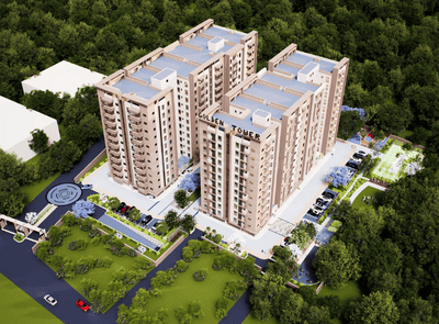 Brochure Image of 1995 Sq.ft 4 BHK Apartment / Flat for sale in SLV Golden Towers, Yelahanka Bengaluru for Rs. 25725000