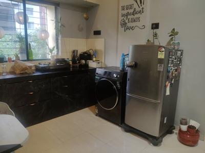 Kitchen Image of 610 Sq.ft 1 BHK Apartment / Flat for rent in ARK Viman Pearl, Viman Nagar Pune for Rs. 38000